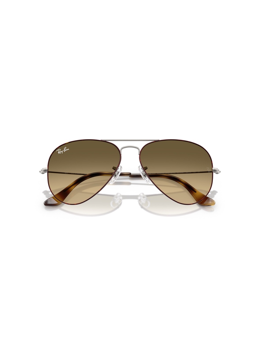 Unisex Aviator Brown Lens Sunglasses