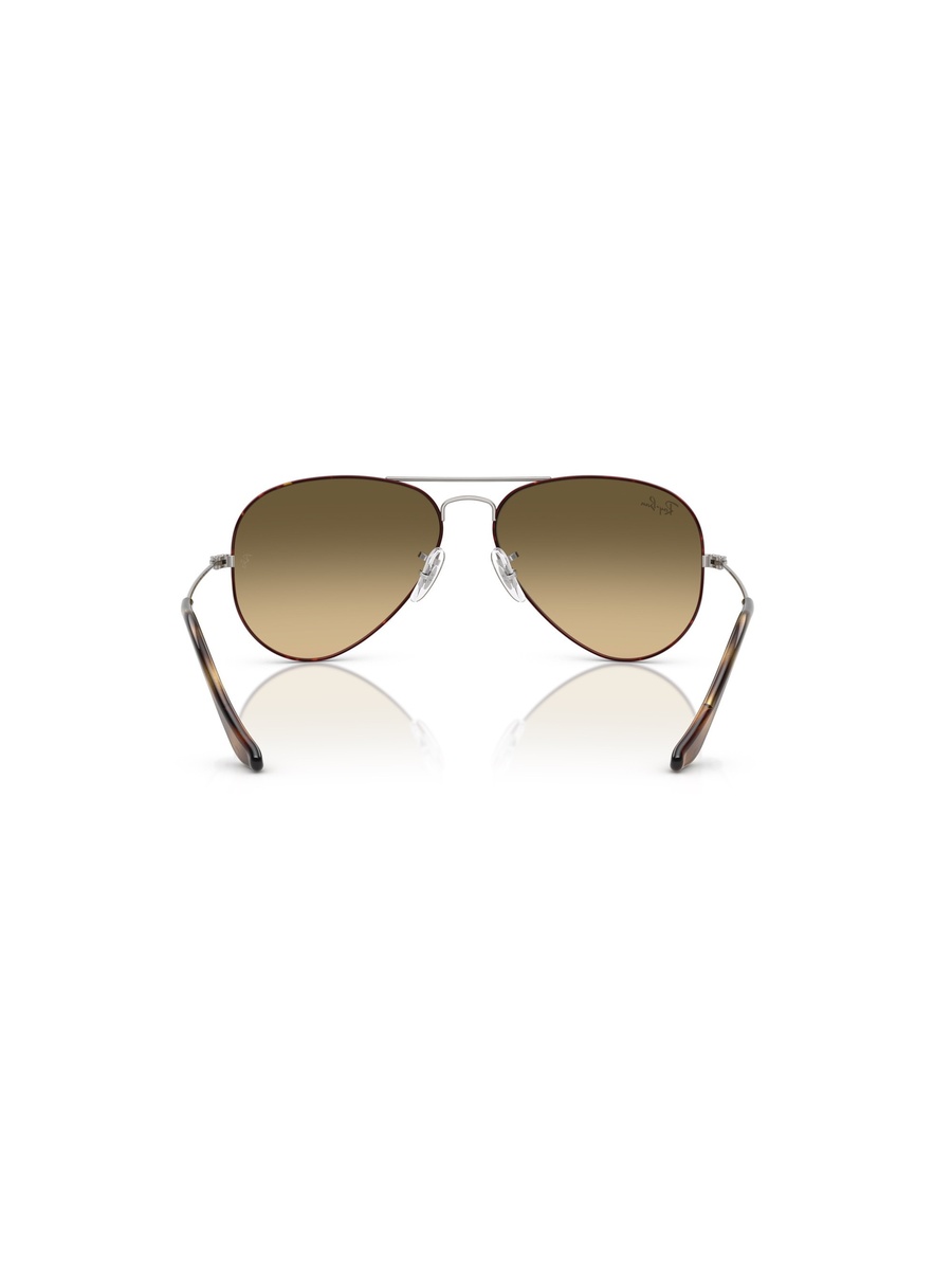 Unisex Aviator Brown Lens Sunglasses