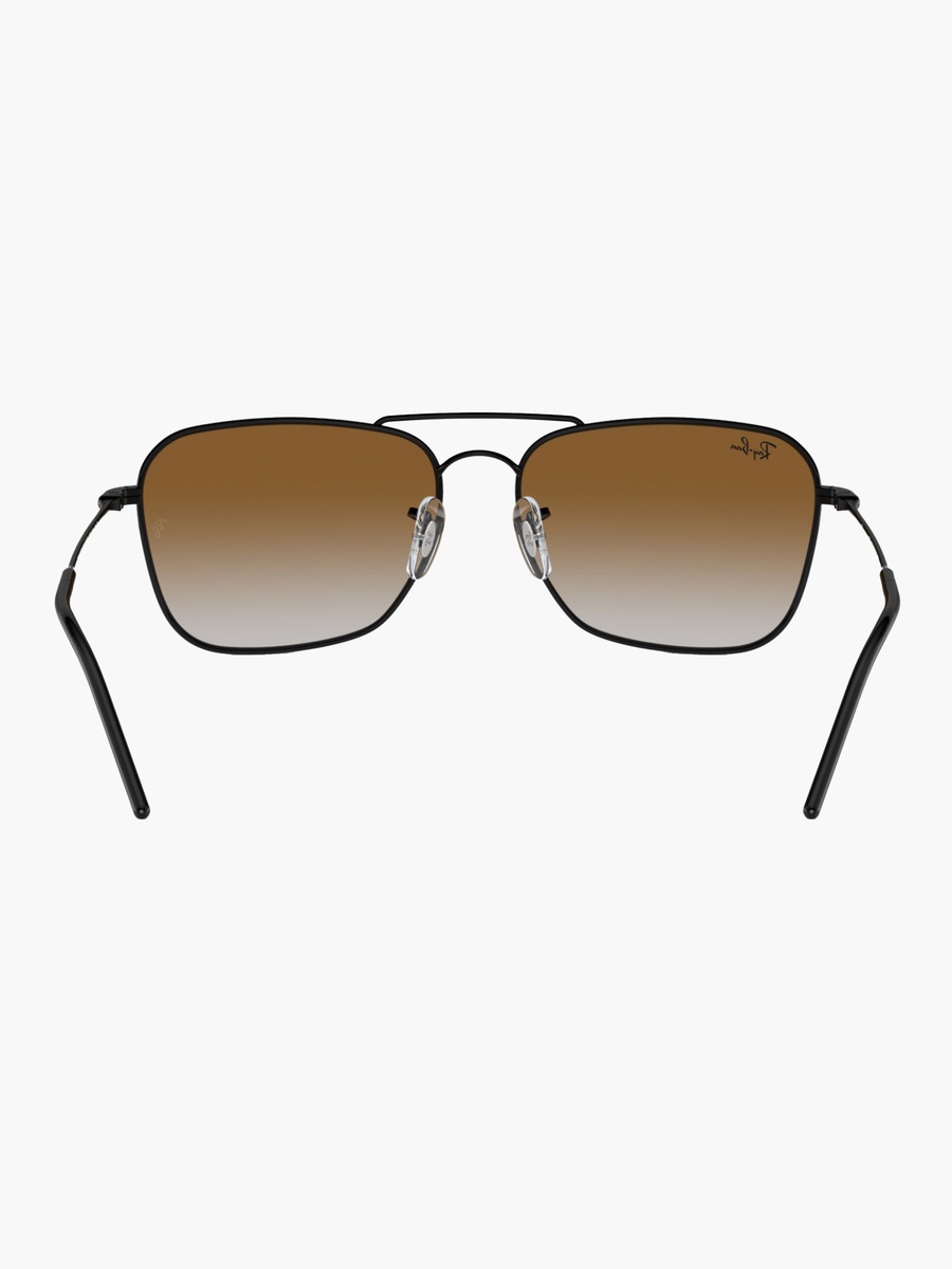 Unisex Wayfarer Brown Lens Sunglasses