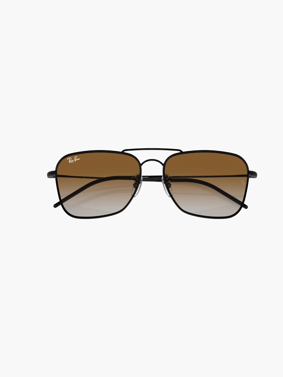 Unisex Wayfarer Brown Lens Sunglasses