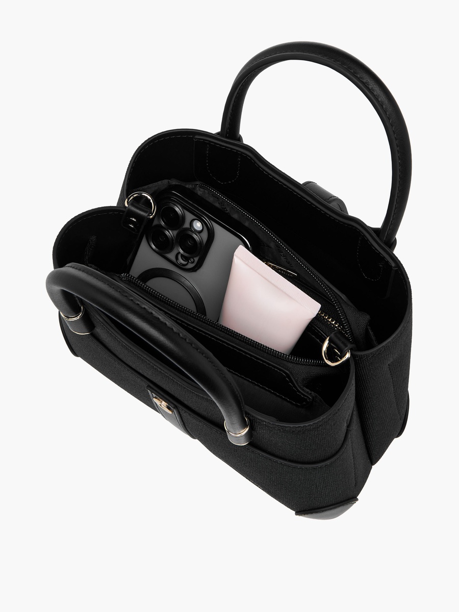 Panelled Tote Bag with Wallet