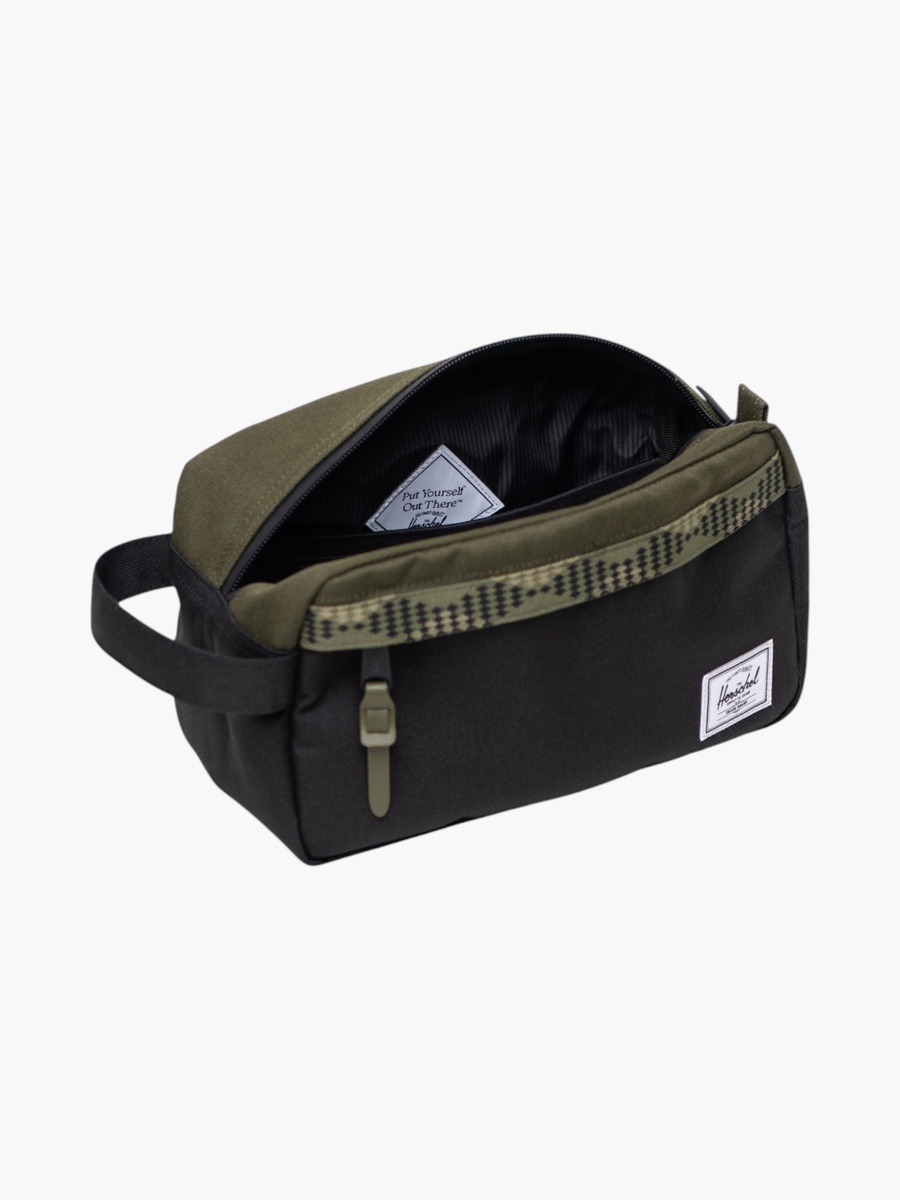 Chapter 2-Compartment Jewellery Organizer with Zip Closure - 15x24x12 cm