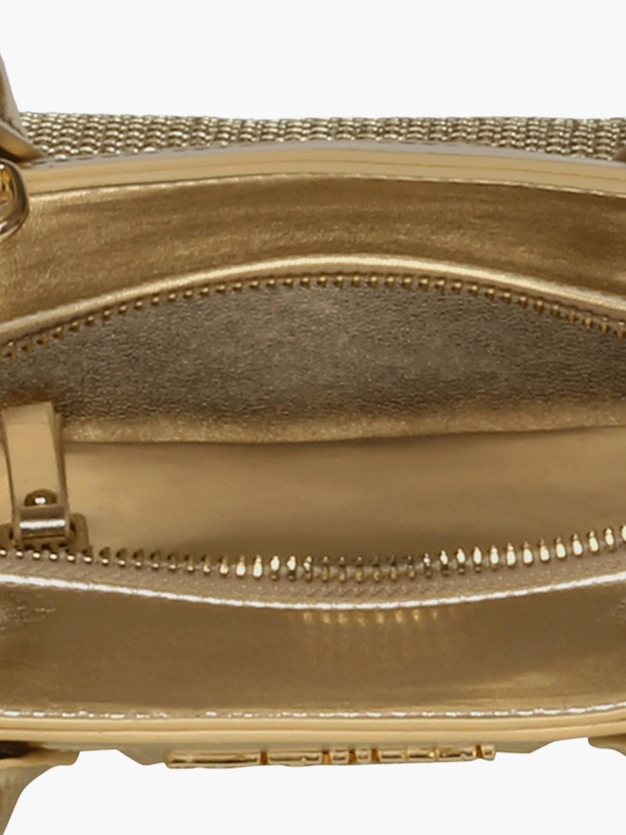 Textured Tote Bag with Handles