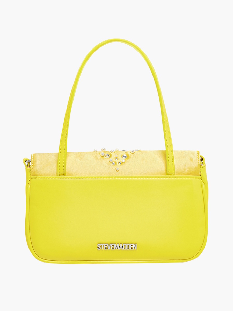 Embellished Shoulder Bag with Chain Strap