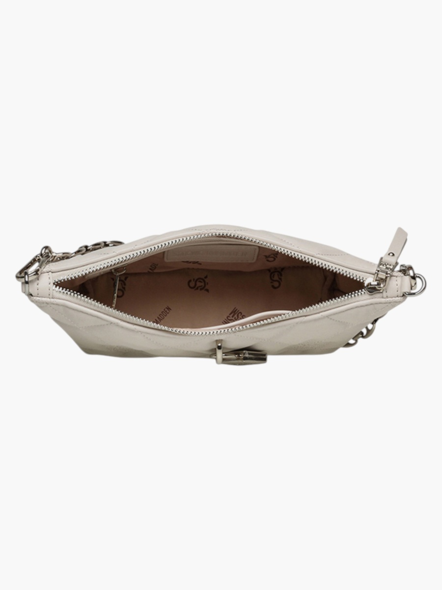 Quilted Shoulder Bag with Chain Strap