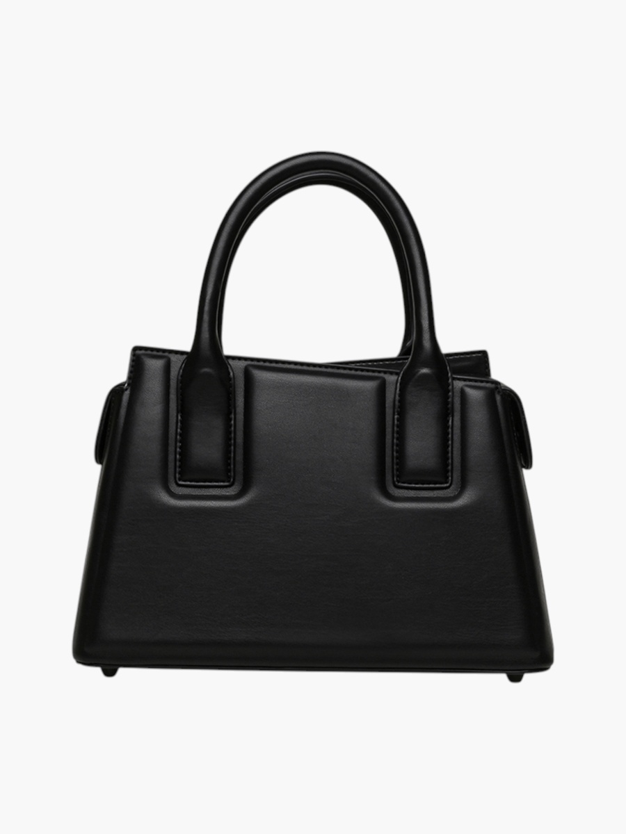 Solid Tote Bag with Double Handle