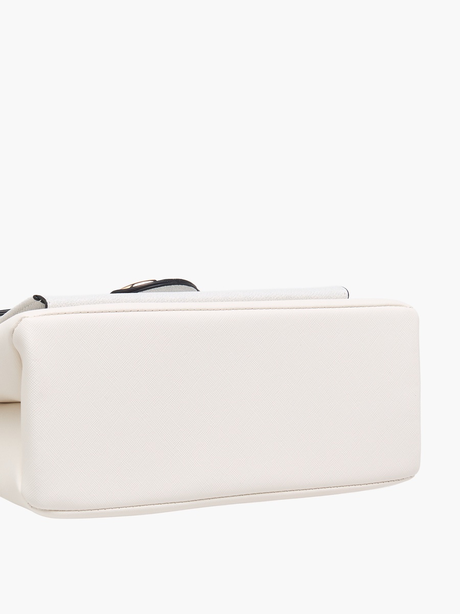 Tia Panelled Crossbody Bag with Chain Strap