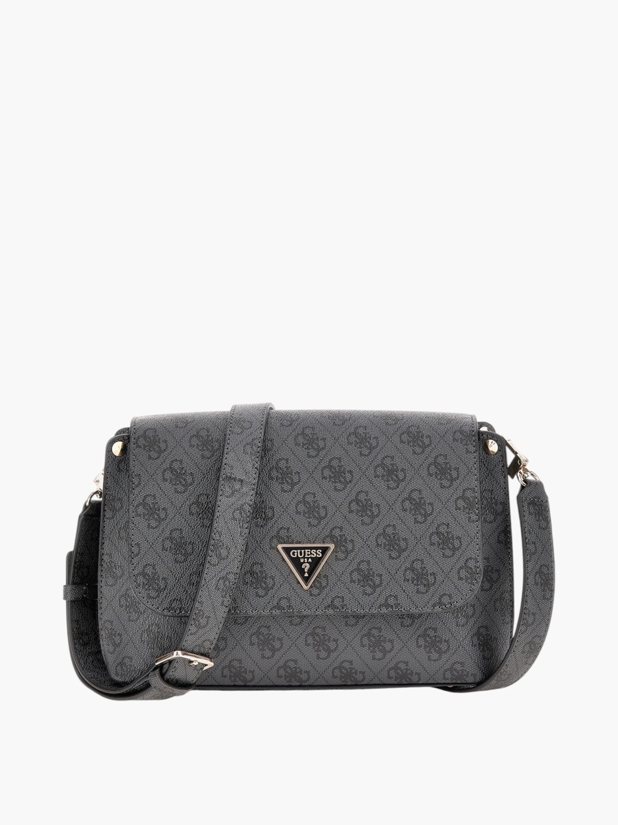 MERIDIAN Patterned Flap Crossbody Bag