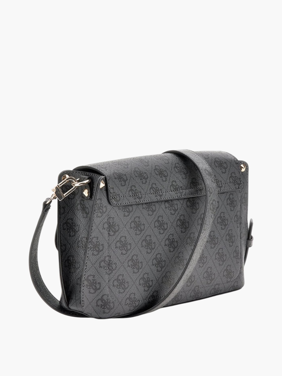 MERIDIAN Patterned Flap Crossbody Bag