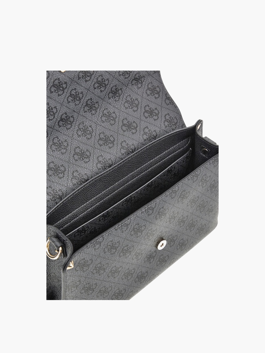 MERIDIAN Patterned Flap Crossbody Bag