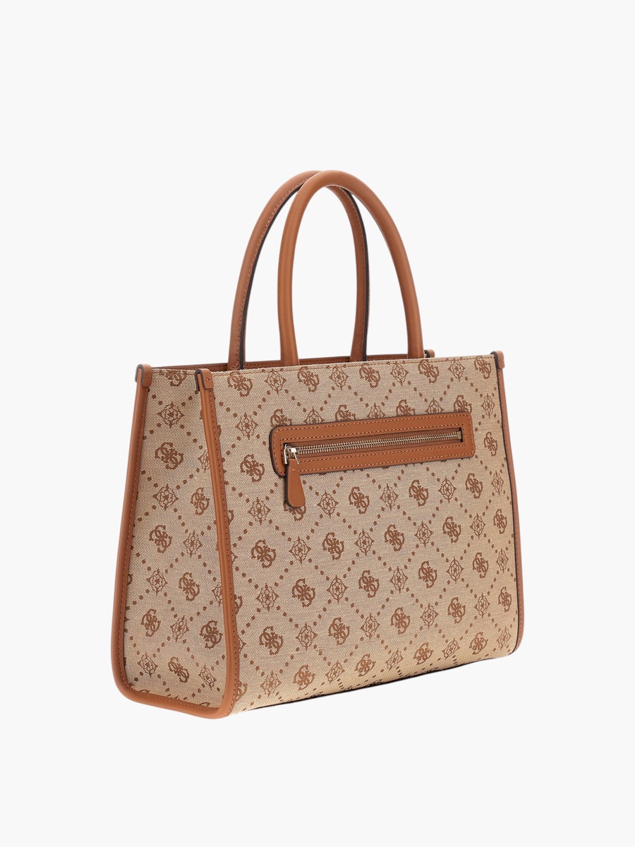 NEDA 2 Monogrammed Tote Bag With Handles