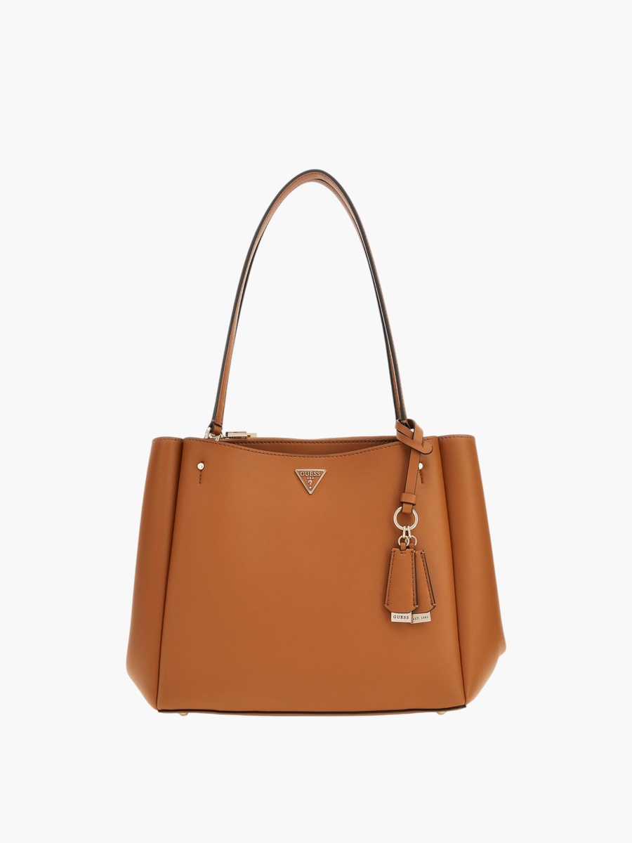 TALENT Structured Tote Bag with Charm