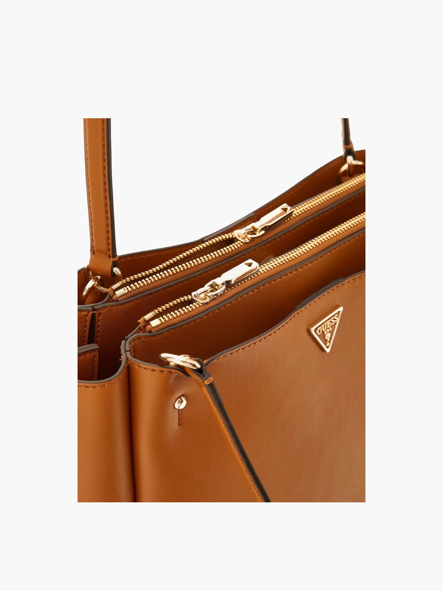 TALENT Structured Tote Bag with Charm