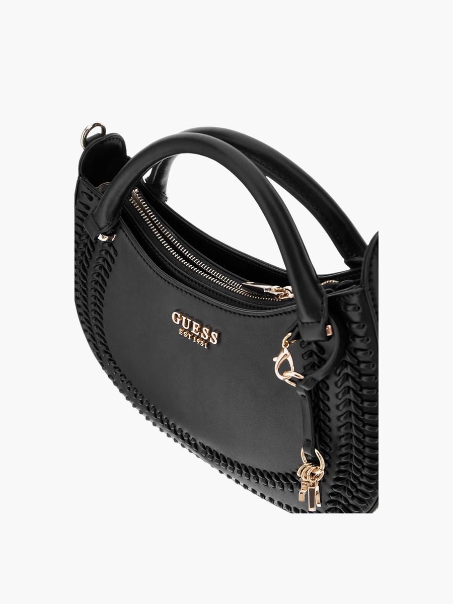 TATUM Braided Detail Shoulder Bag