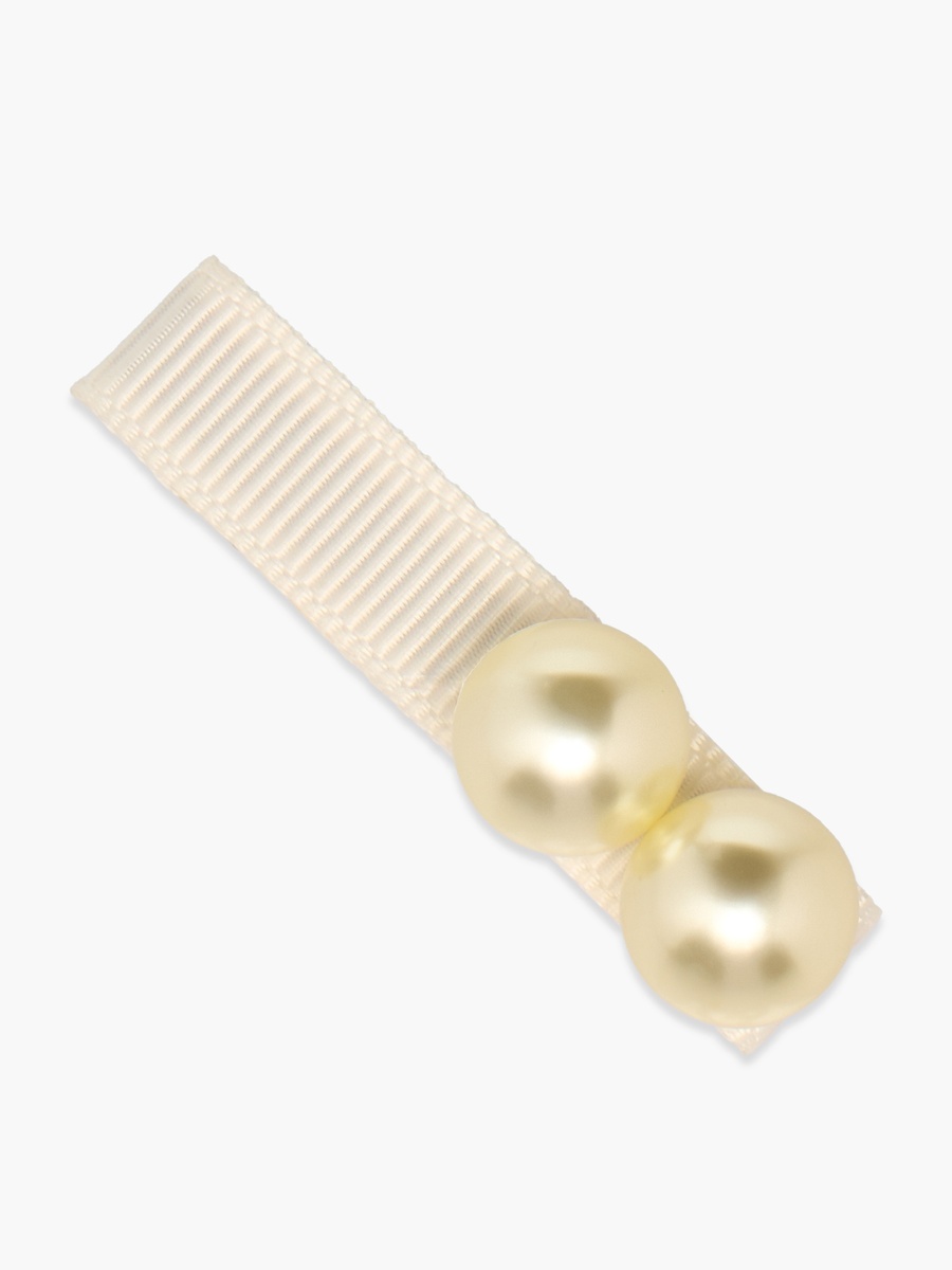 Hair Clip with Pearl Embellishment
