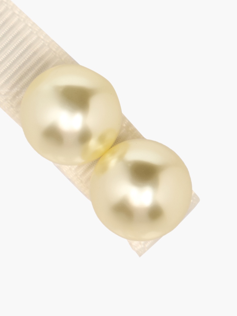 Hair Clip with Pearl Embellishment
