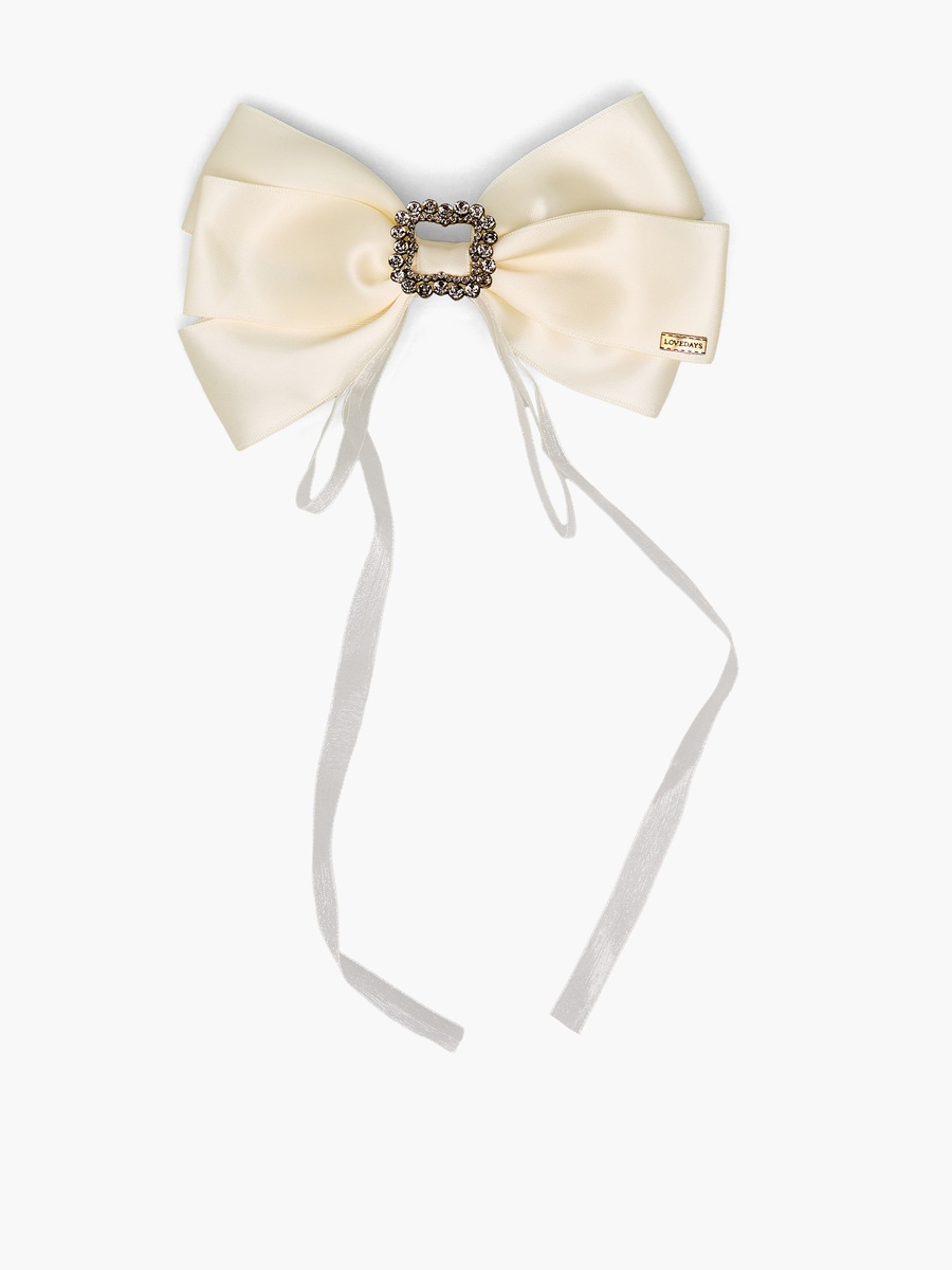 Metal Barrette Bow Hair Clip
