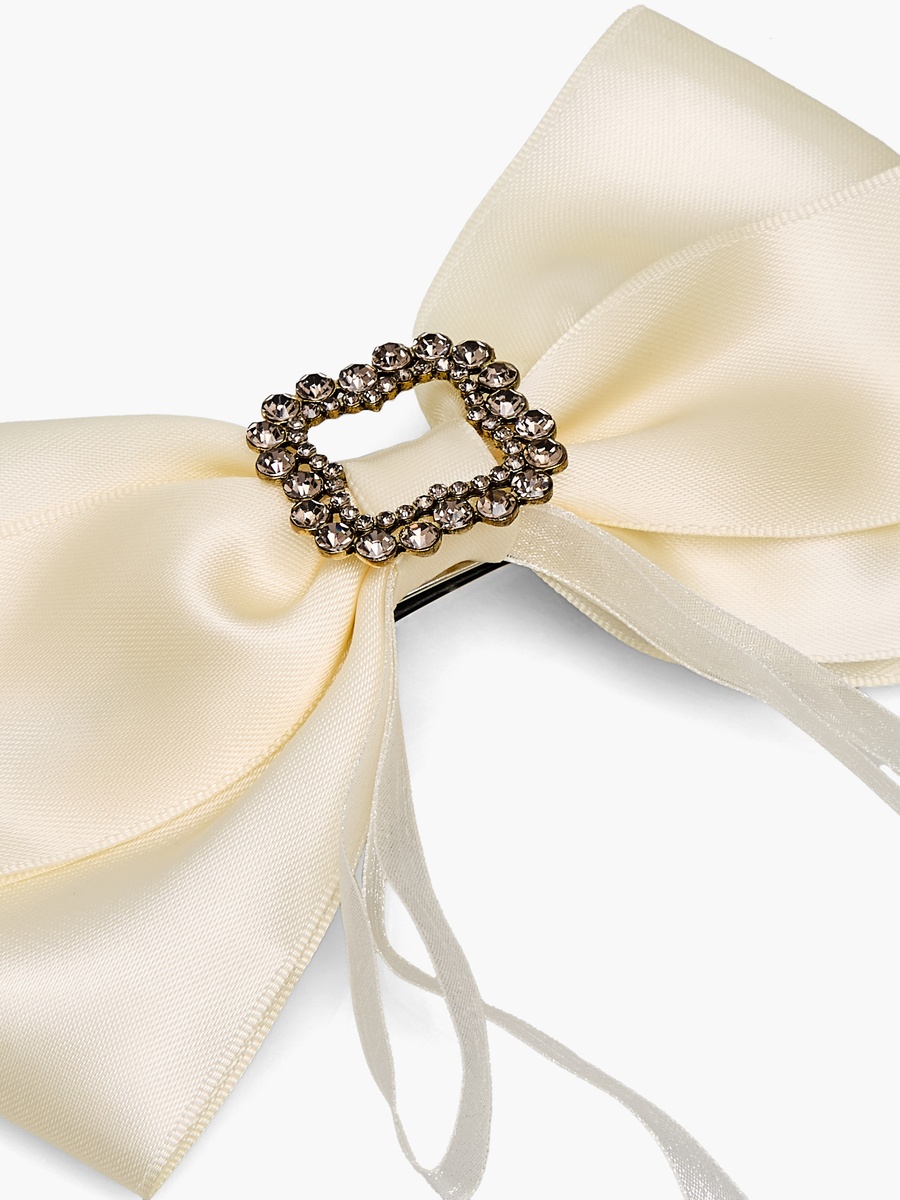 Metal Barrette Bow Hair Clip