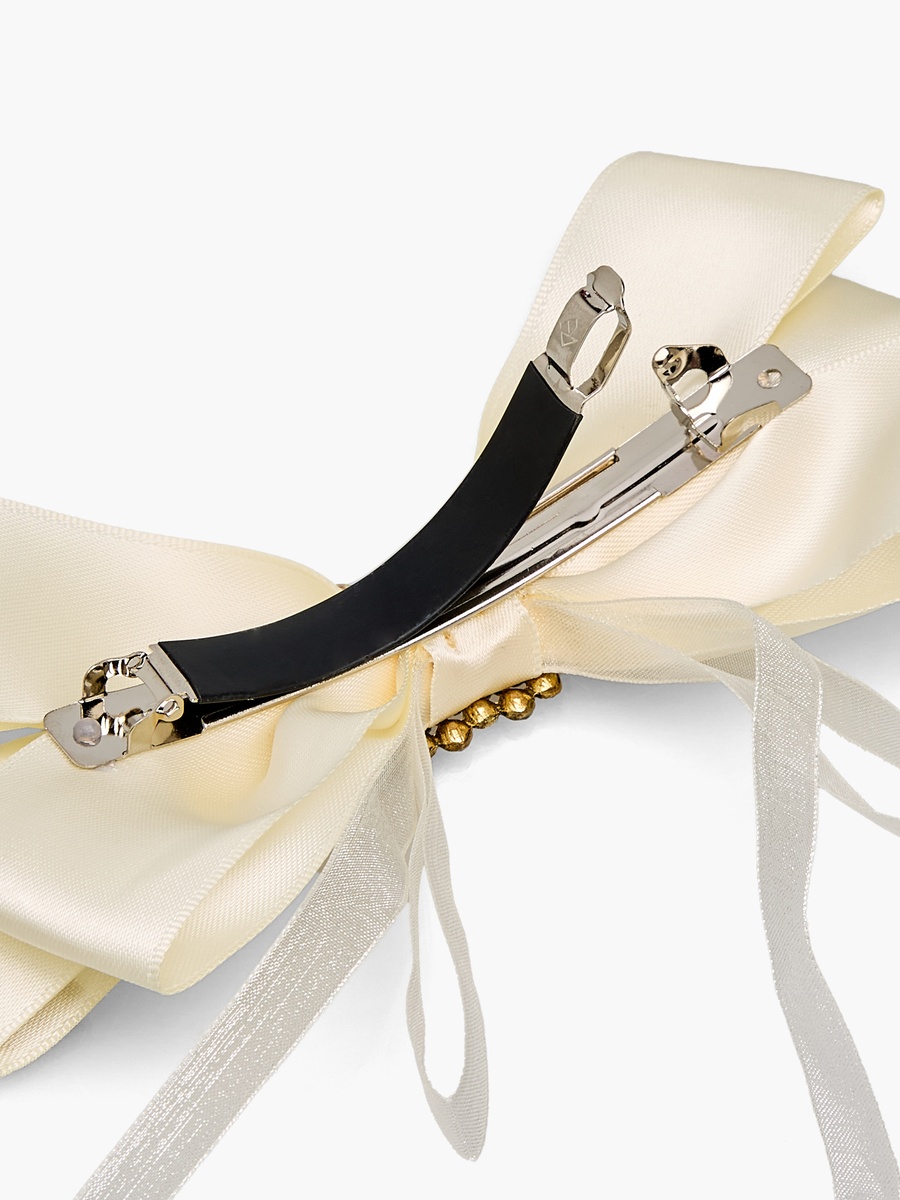 Metal Barrette Bow Hair Clip