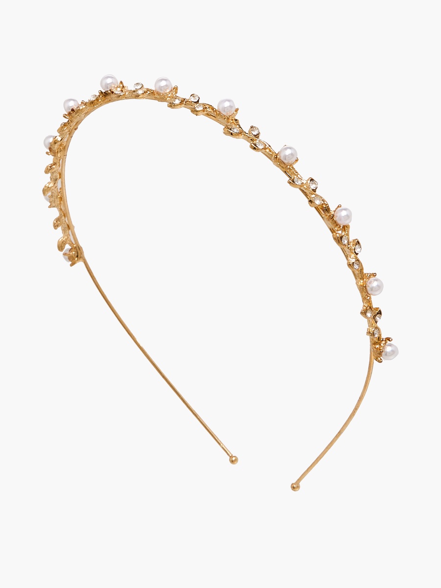 Metallic Pearl Hairband