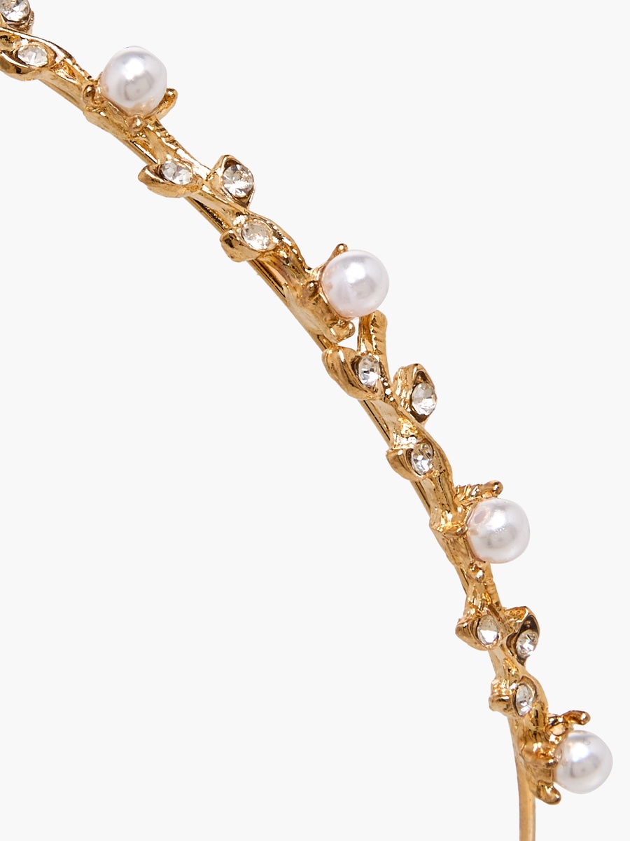 Metallic Pearl Hairband