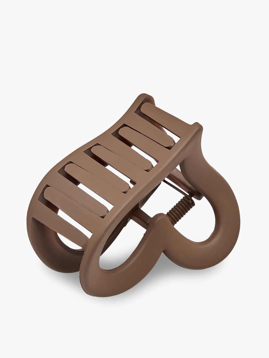Heart Hair Clamp with Matte Finish