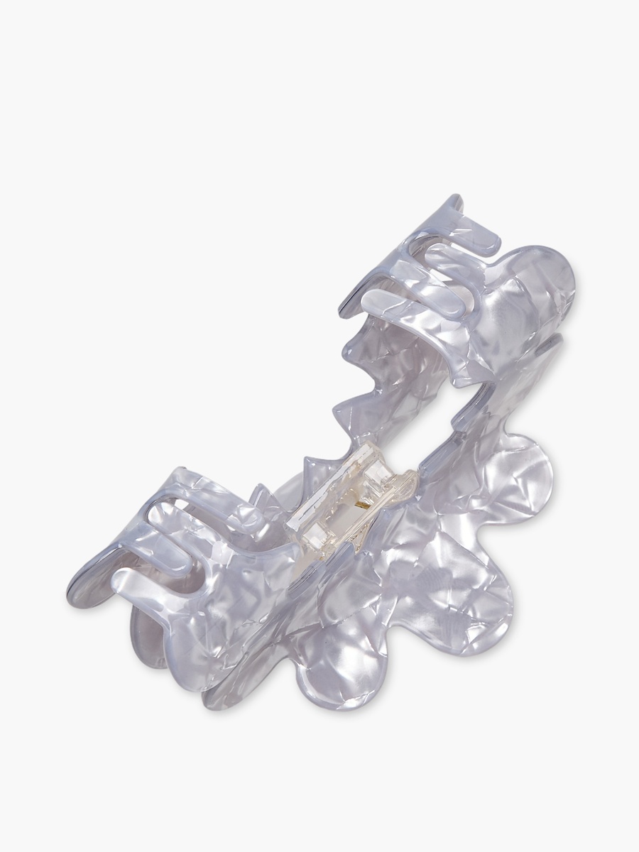 Hair Clamp with Marble Detail