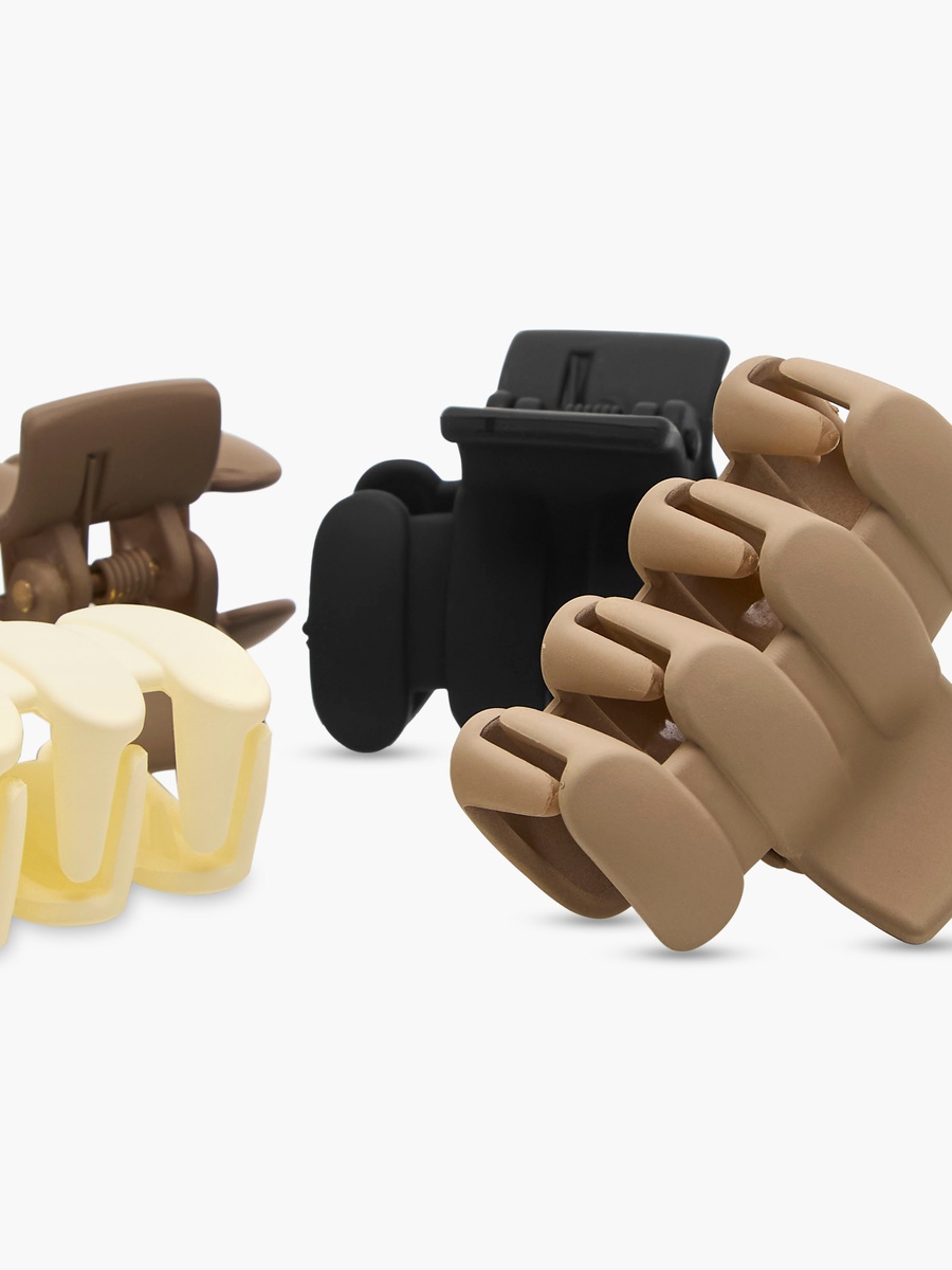Pack of 4 Textured Hair Clamp