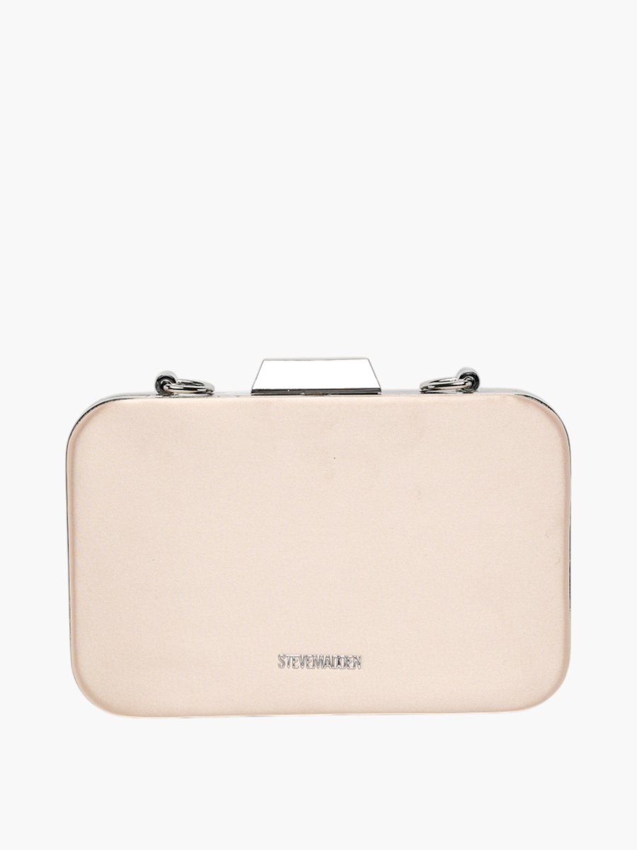 Embellished Clutch with Chain Strap