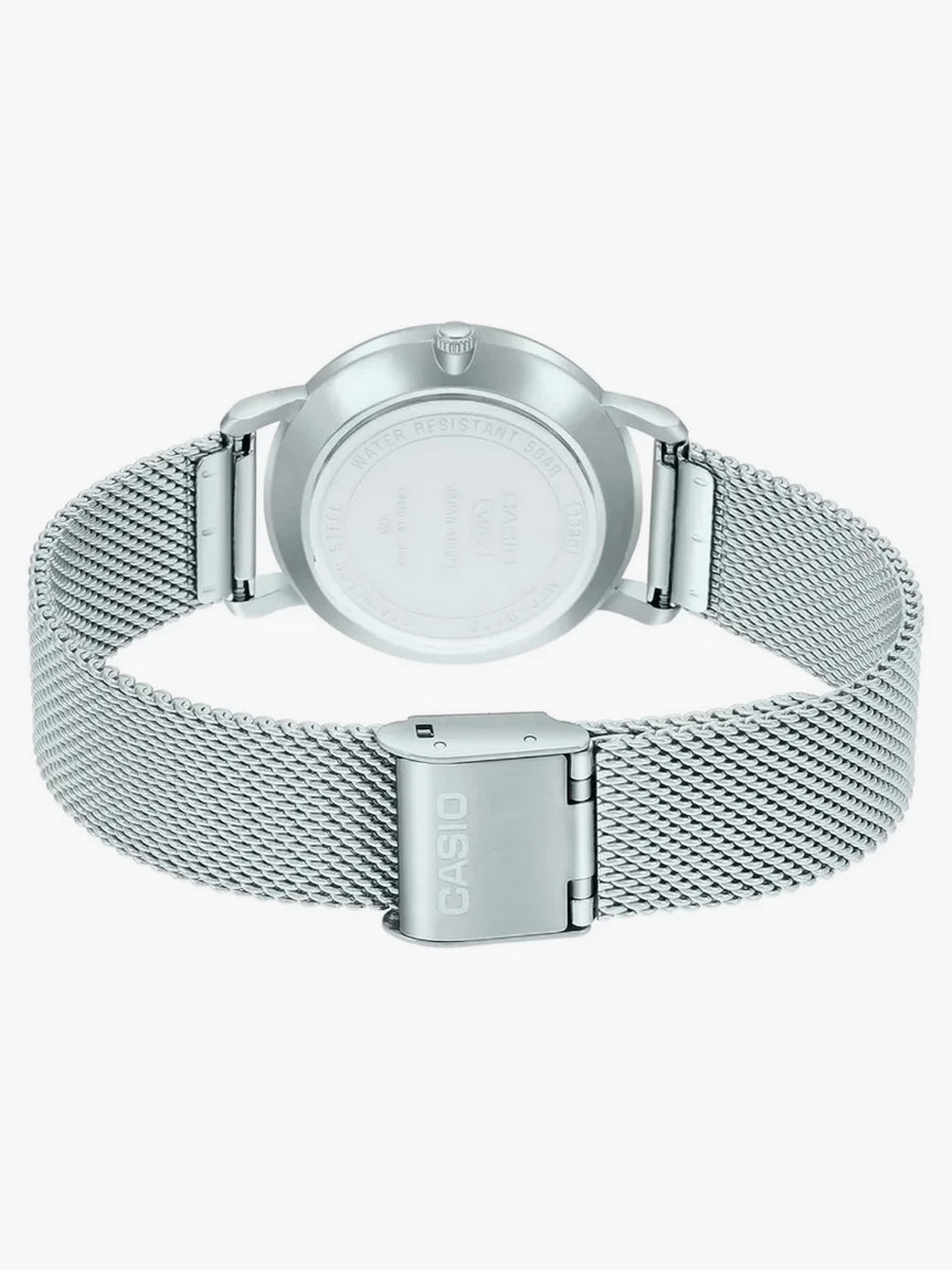 Men Mesh Silver Strap Analog Watch - MTP-B300M-1AVDF