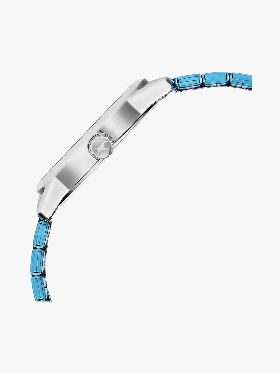Fastrack Men 40 MM Blue Analog Stainless Steel Watch - 3279KM01