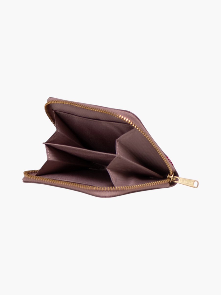 Men Textured Zip Around Wallet