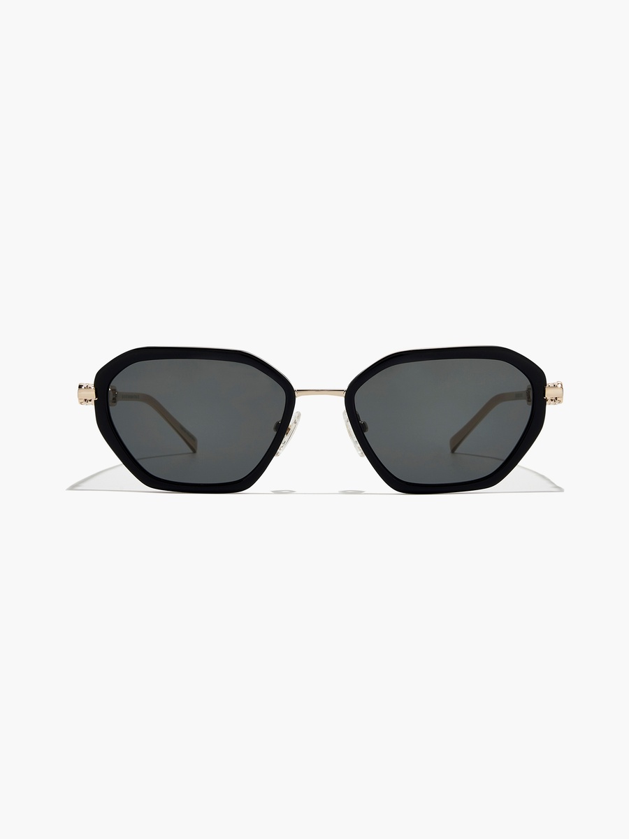 DECO 54 MM Black Geometric Sunglasses