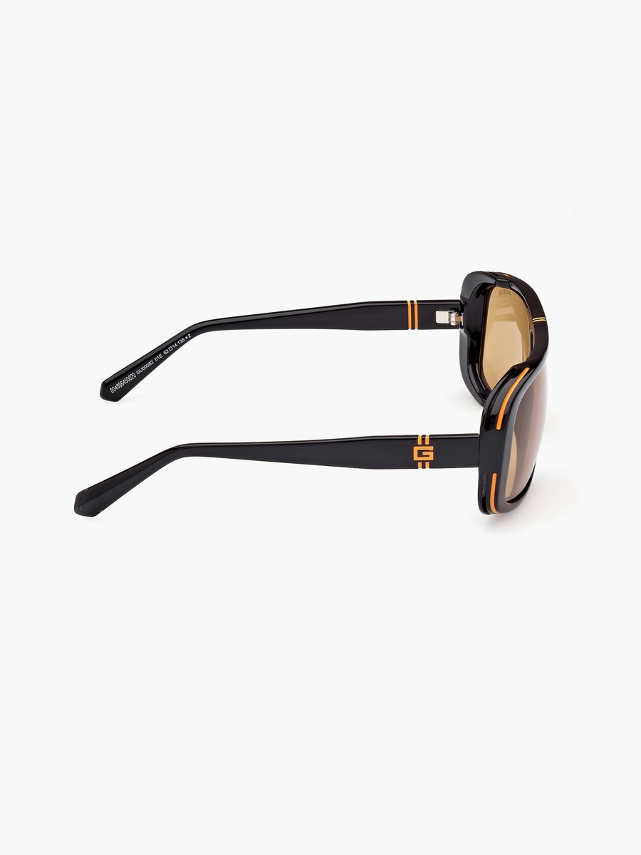 62 MM Rectangle Sunglasses GU0008201E62