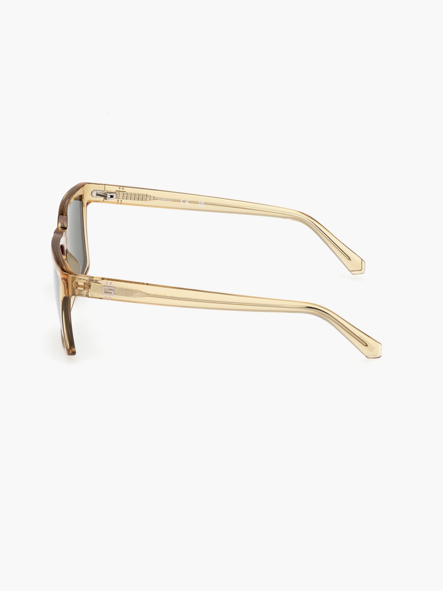 58 MM Green Square Sunglasses GU0008441N58