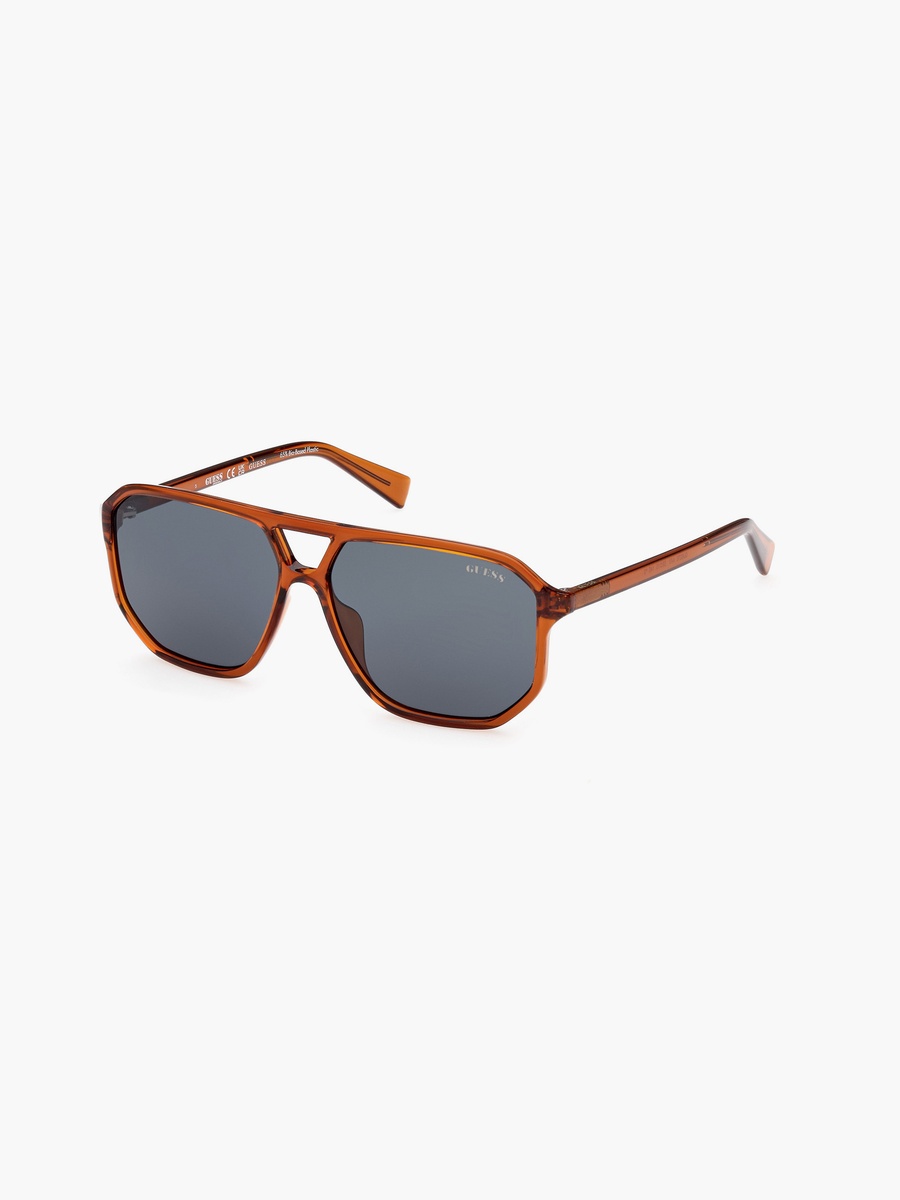 Polarized 58 MM Navigator Sunglasses GU827644V58