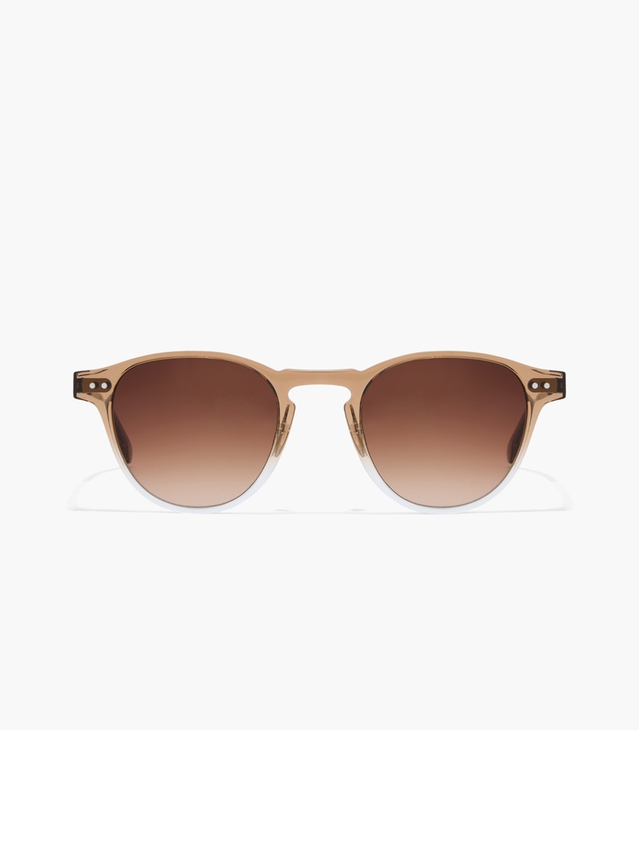 49MM Brown Geometric Sunglasses 30S-000403-0404