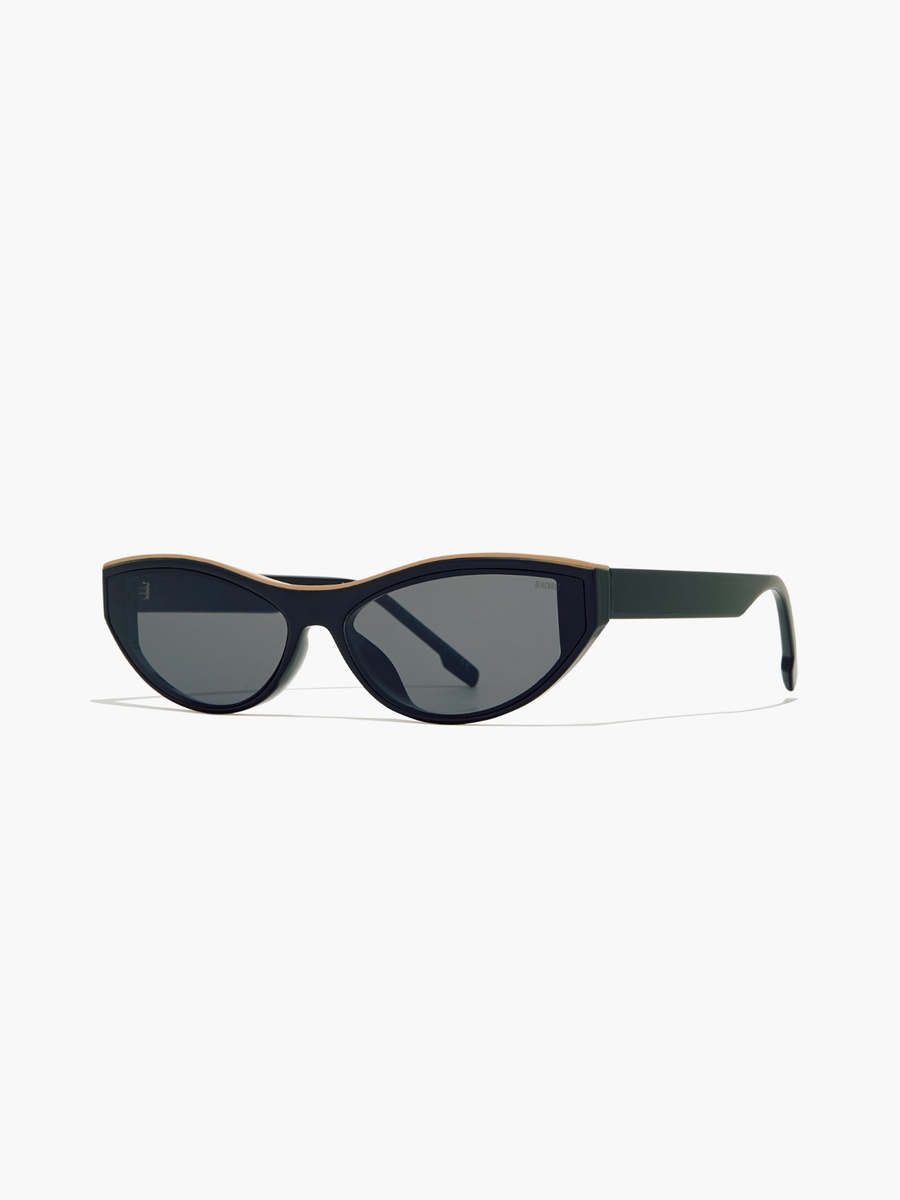 61MM Grey Cat Eye Sunglasses BLA-000308-0107