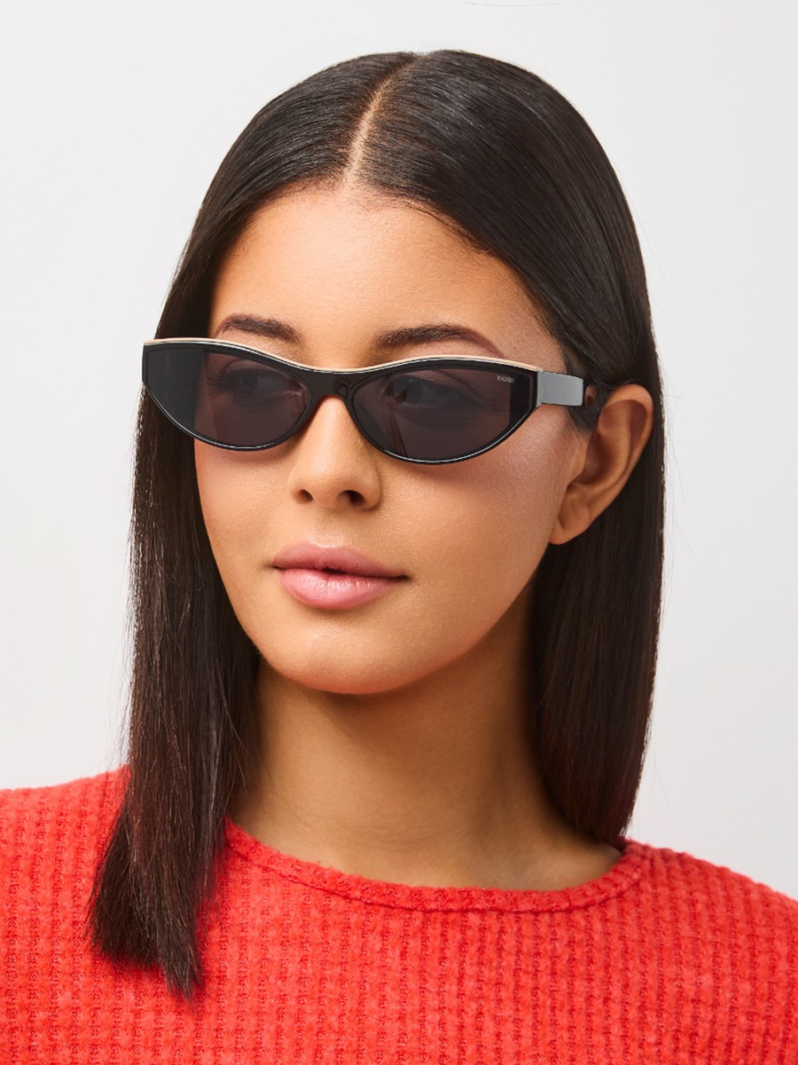 61MM Grey Cat Eye Sunglasses BLA-000308-0107