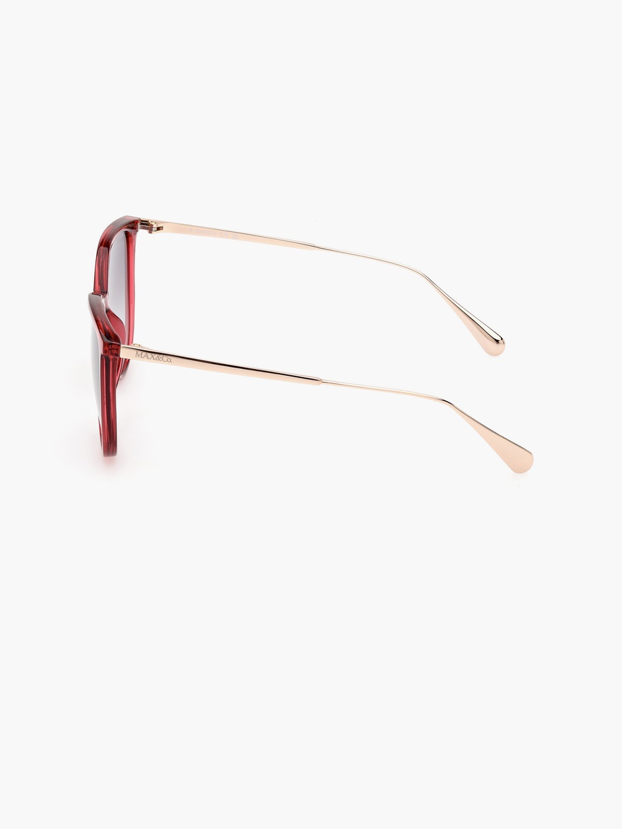 57 MM Gradient Smoke Round Sunglasses MO007875B57