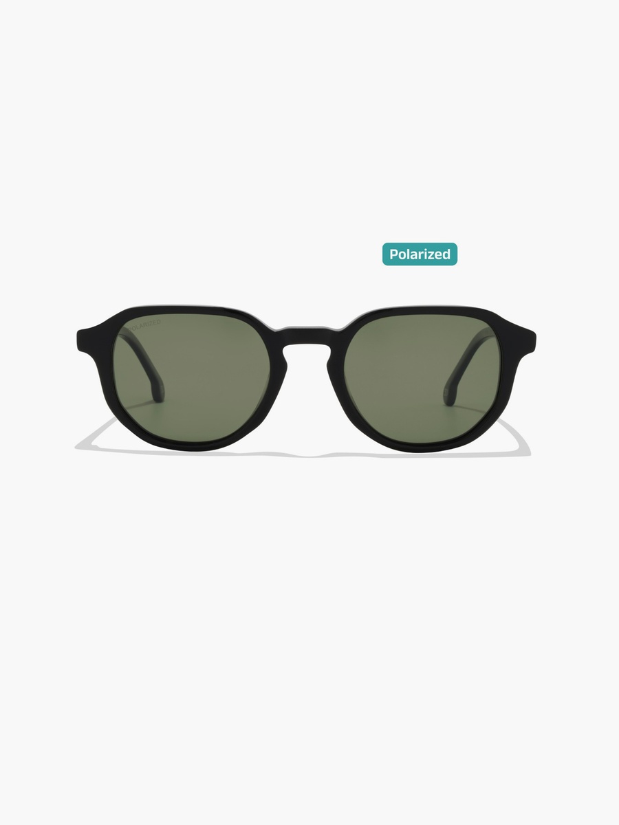 Leon Polarized 50MM Green Geometric Sunglasses - 30S-000439-0106p