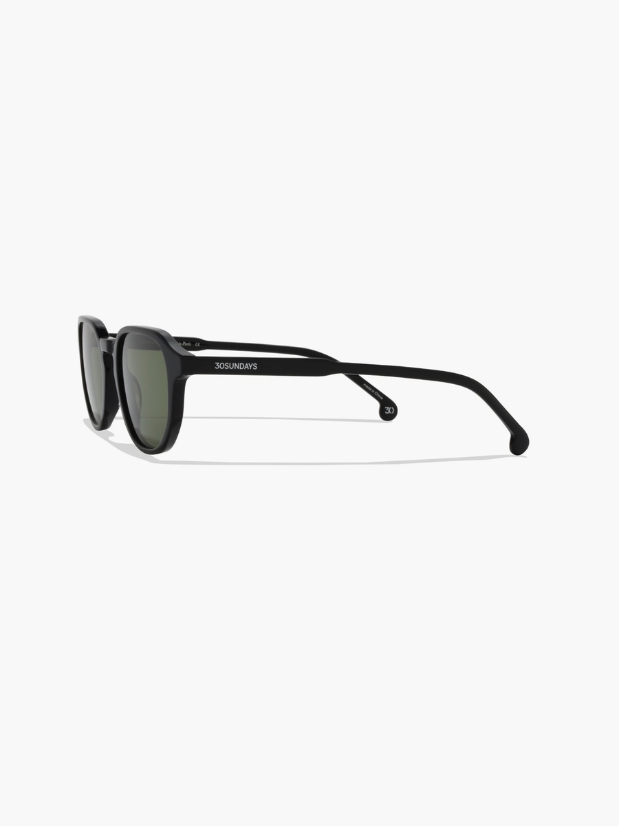 Leon Polarized 50MM Green Geometric Sunglasses - 30S-000439-0106p