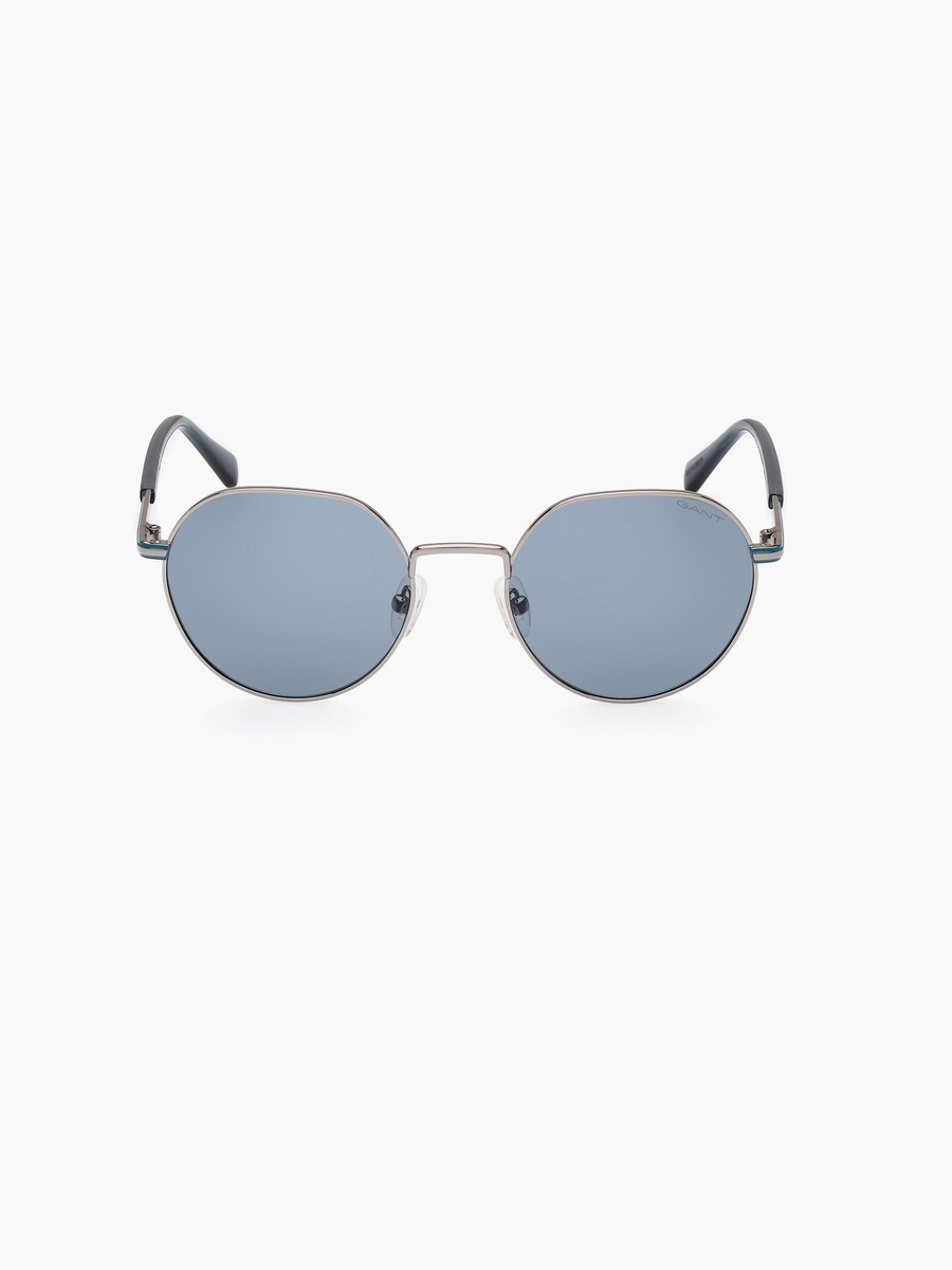 53MM Blue Oval Sunglasses - GA723314V53