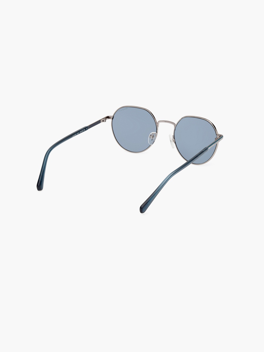 53MM Blue Oval Sunglasses - GA723314V53