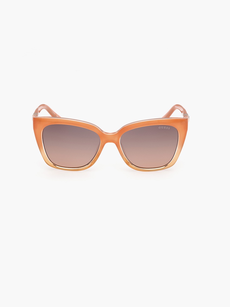 53MM Gradient Brown Oversized Sunglasses GU787844F53