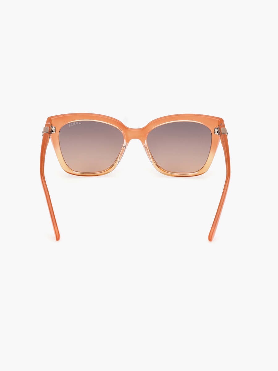53MM Gradient Brown Oversized Sunglasses GU787844F53