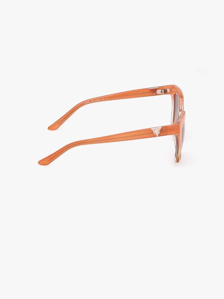 53MM Gradient Brown Oversized Sunglasses GU787844F53