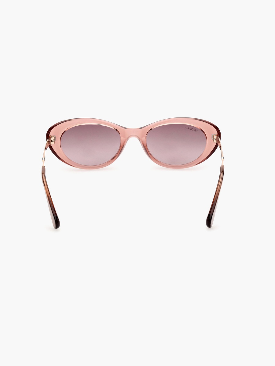 52MM Gradient Smoke Oval Sunglasses MO007772F52