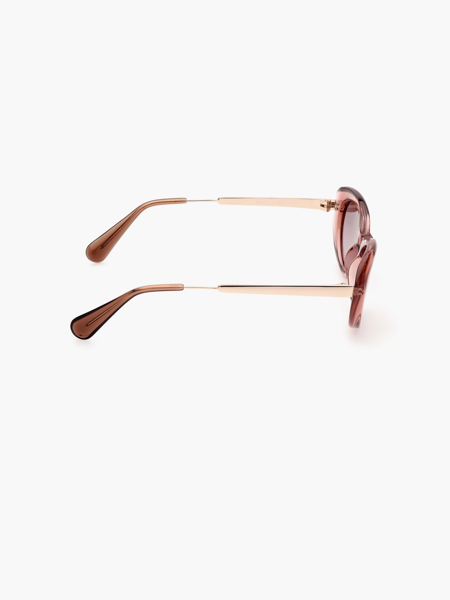 52MM Gradient Smoke Oval Sunglasses MO007772F52