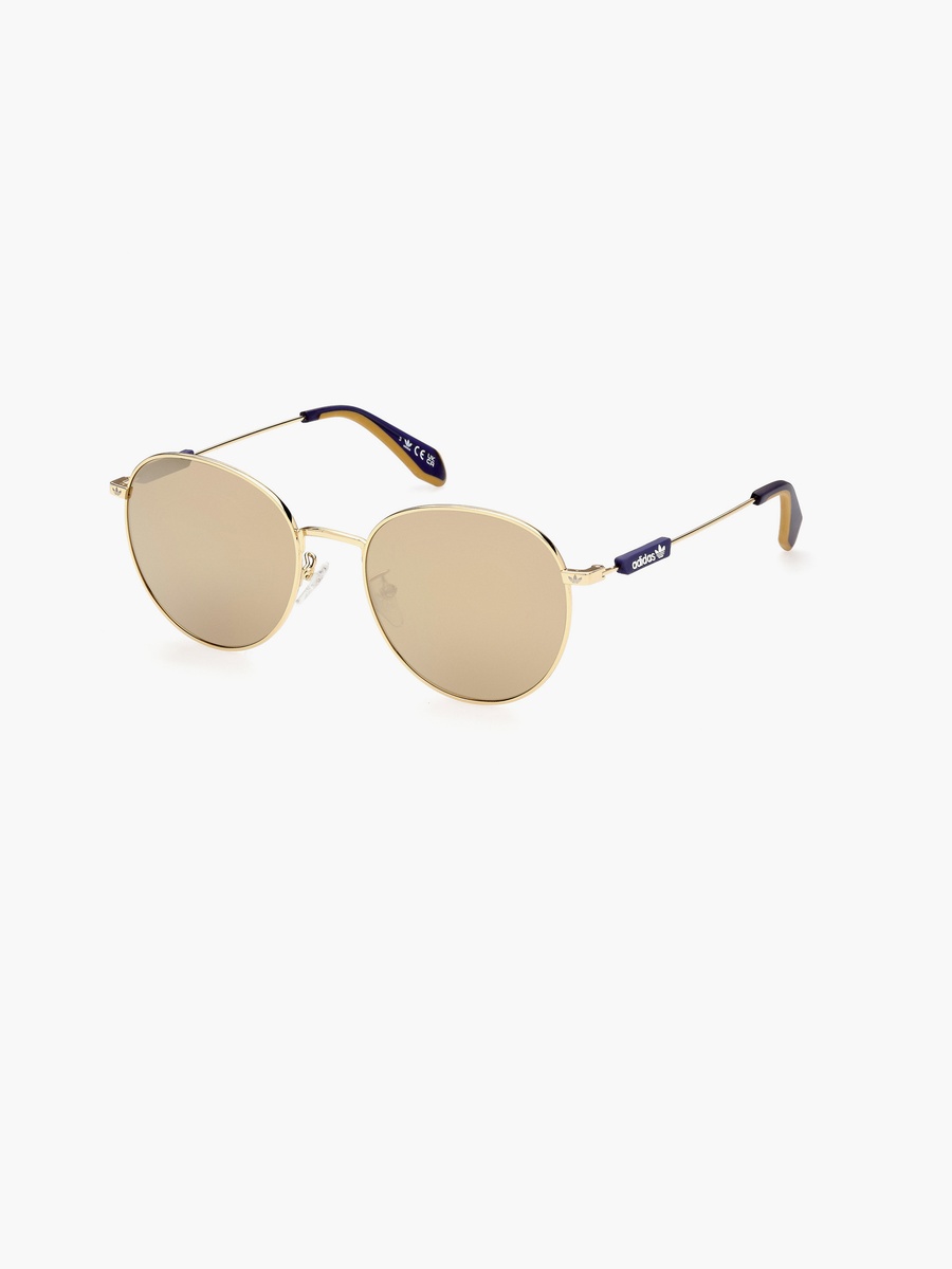 Originals 54MM Brown Mirror Oval Sunglasses OR007230G54